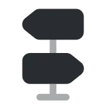 Signpost SVG Icon